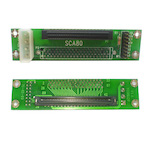  SCSI SCA-2 SINGLE CONNECTOR 80 (F) --- 68 (F) GCC80683I