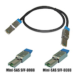  Mini SAS Cable, SFF-8088 to SFF-8088,  1 